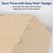 Avery Kraft Brown Round Labels with Sure Feed Technology, 2.5" Diameter, Print to the Edge, Laser/Inkjet Printable Labels, 2 Packs of 22808, 450 Total (5639)